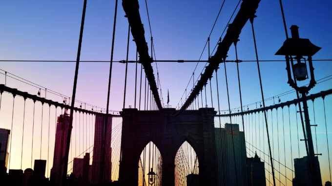 Bridge at dusk