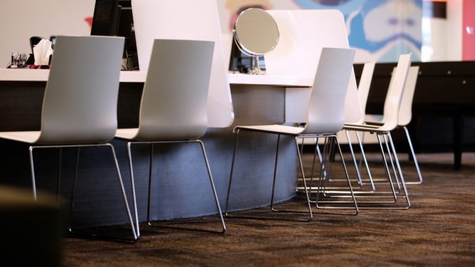 Chairs in an office