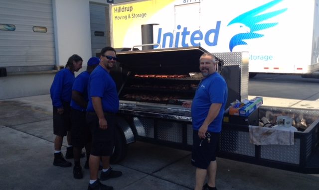 Cookout during driver appreciation week