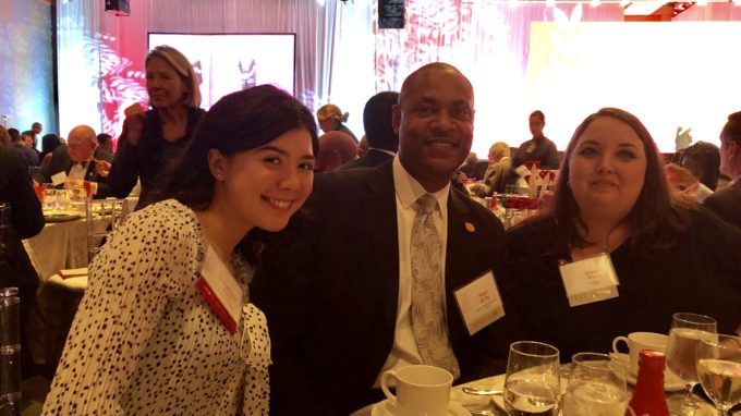 Hilldrup Atlanta Team with the Coca-Cola scholarship winners