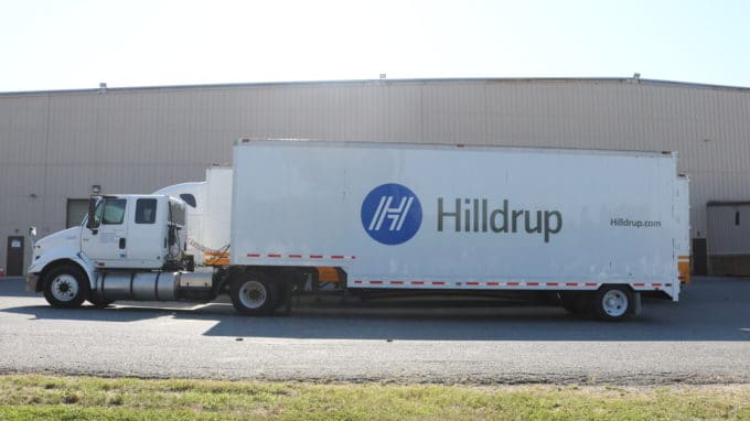 A Hilldrup truck