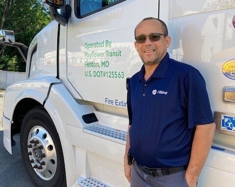 Eric Galioto, Mayflower's Van Operator of the Month June 2022