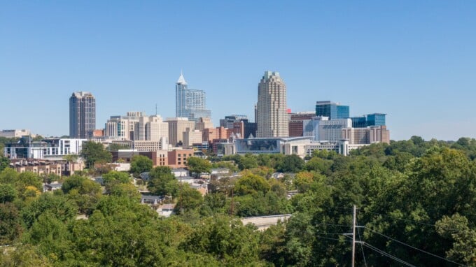 Picture of Raleigh's skyline