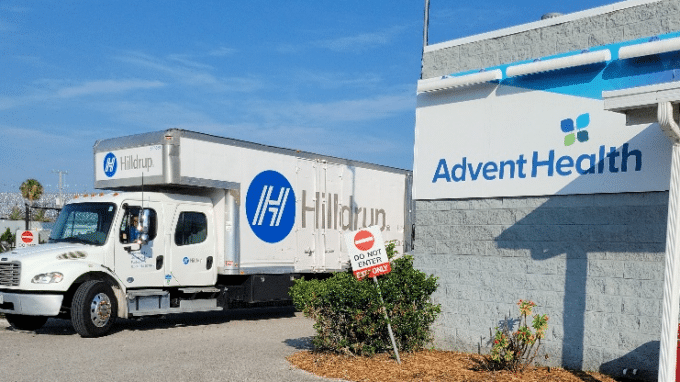 Hilldrup Orlando at AdventHealth's Care Center