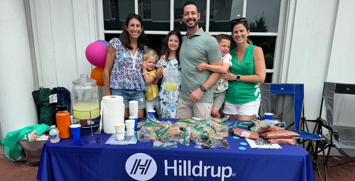 Team Hilldrup at our Fredericksburg LemonAid Stand event.