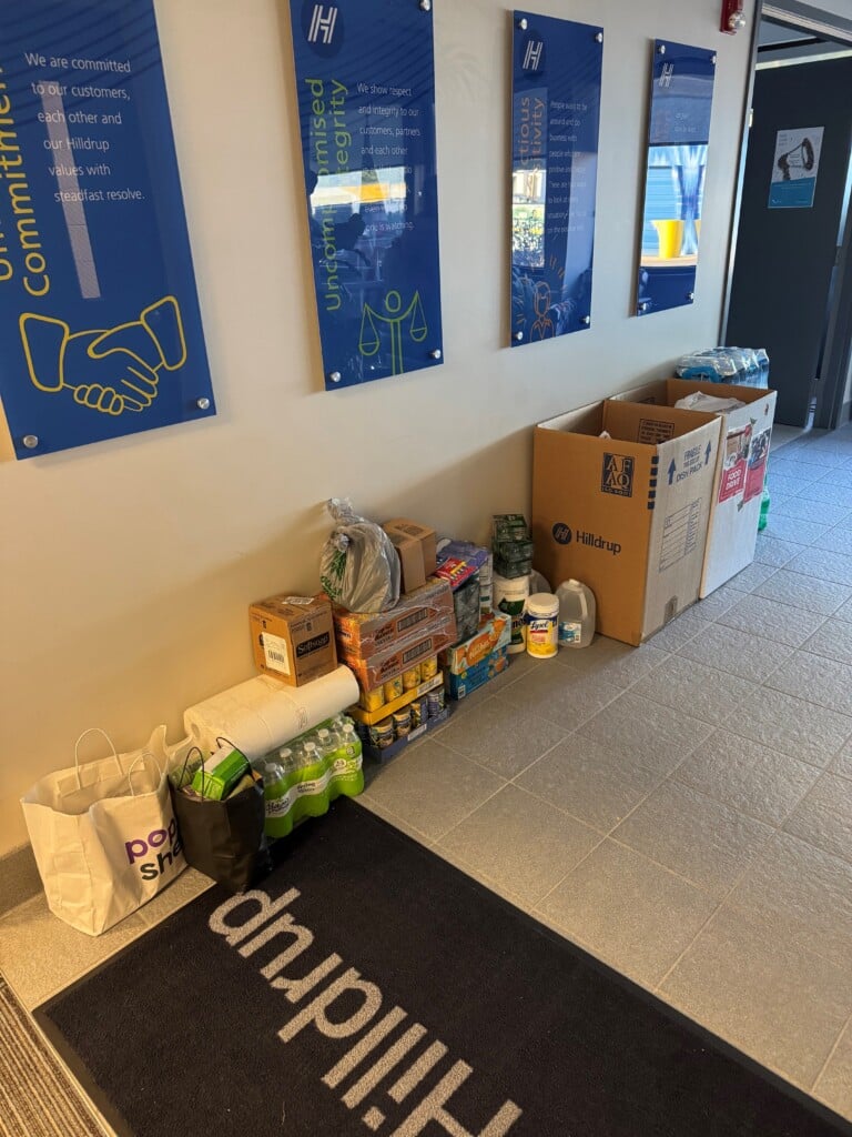 Additional hurricane relief items in Stafford HQ