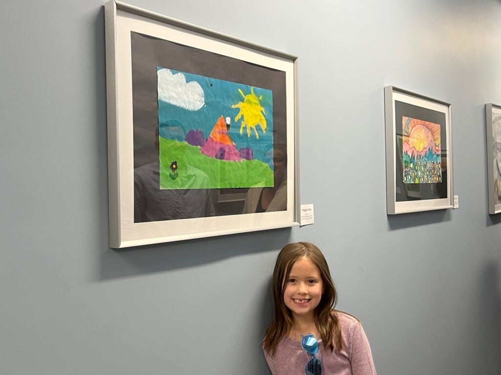 Student artist celebrated at Stafford HQ 