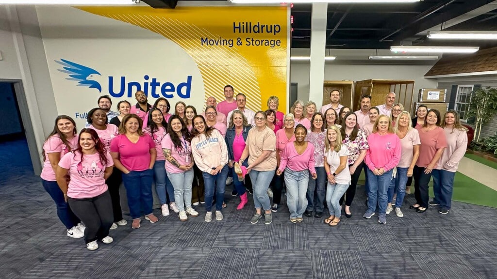 Hilldrup Wears Pink for Breast Cancer Awareness Month 