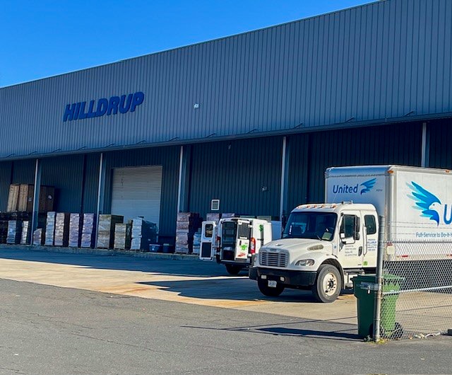 Hilldrup's Charlotte warehouse where approximately 15,000 cases of cookies were stored. 